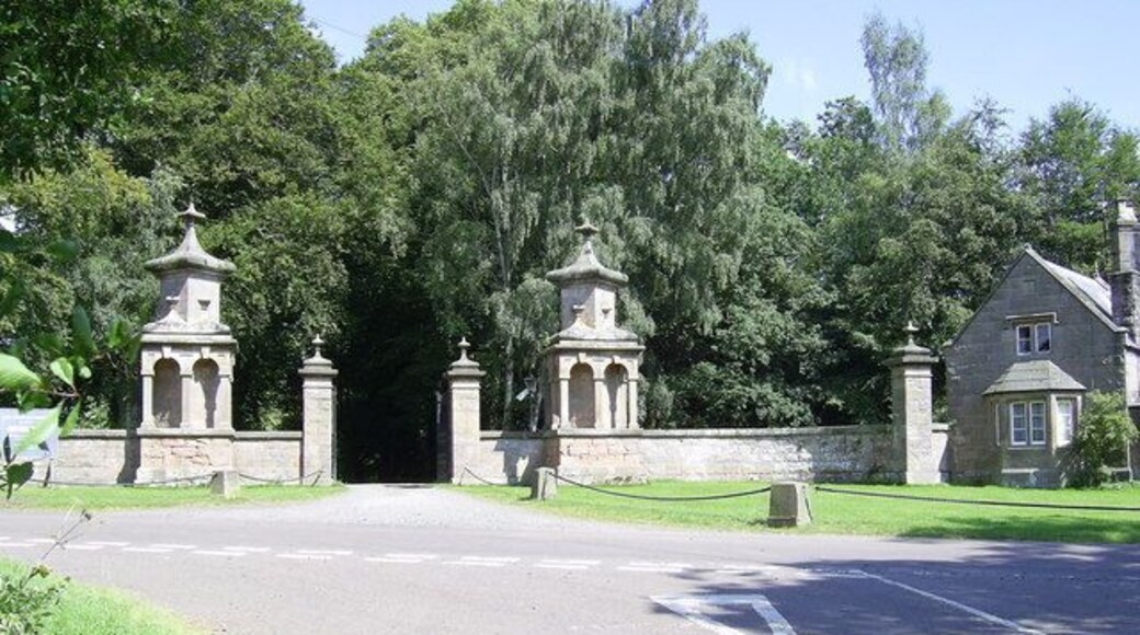 West Lodge Gates at Chillingham Castle