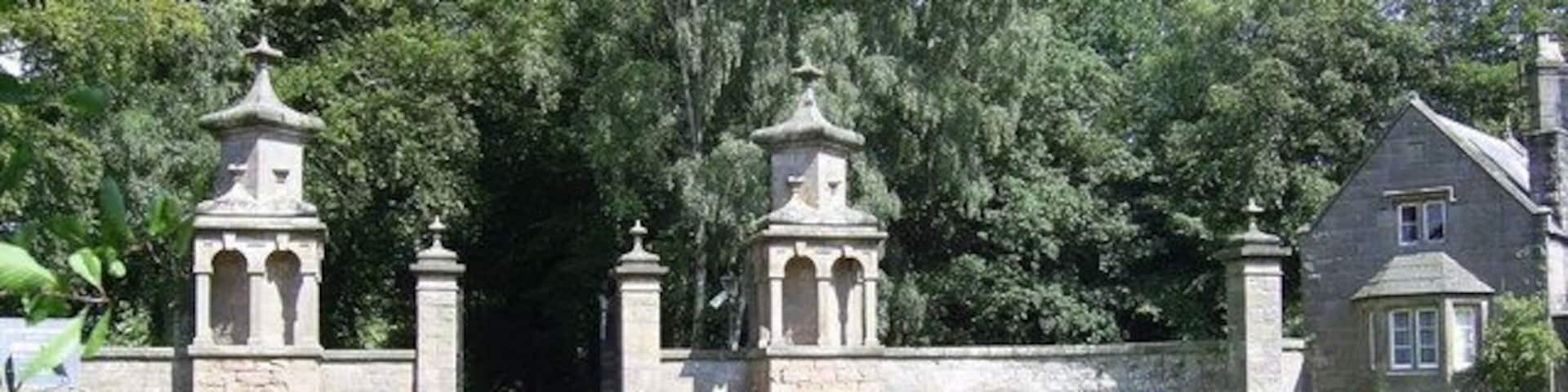 West Lodge Gates at Chillingham Castle