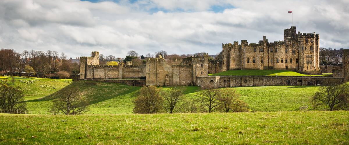 Alnwick Castle, Northumberland - England