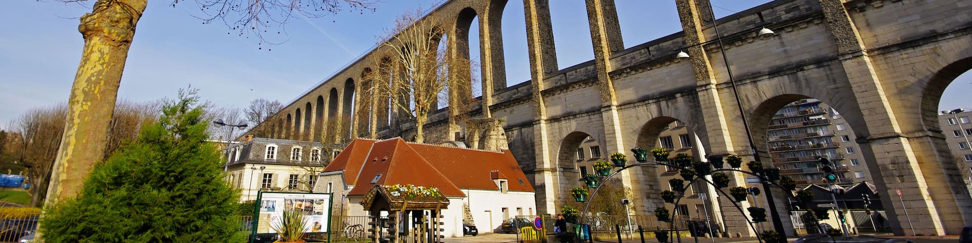 Aqueduc d' Arcueil, Ile de France