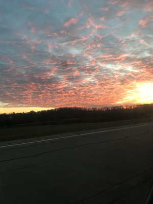 Cool sky’s at Pittsburgh international airport