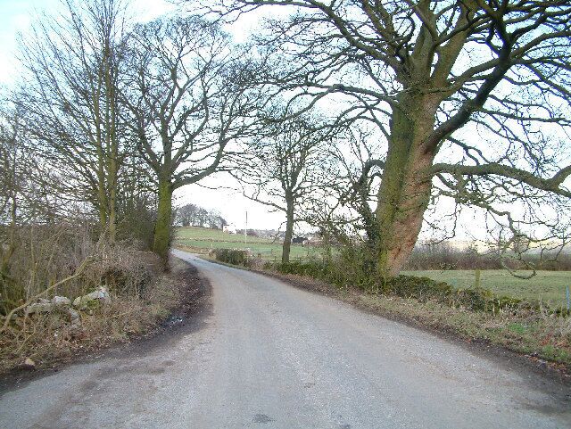 Near Sandhurst Farm on the Bradbourne to Brassington road.