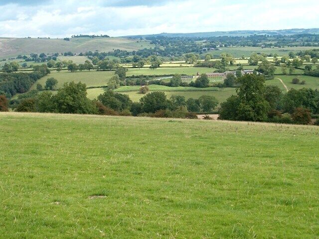 Lees Farm. A view from the Limestone Way.