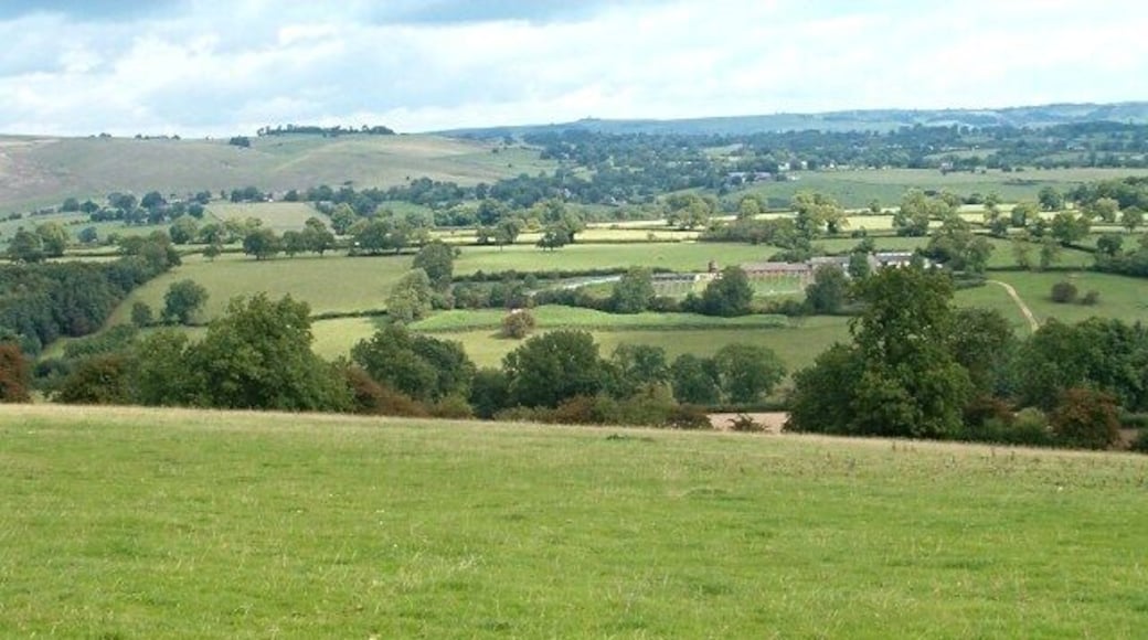 Lees Farm. A view from the Limestone Way.