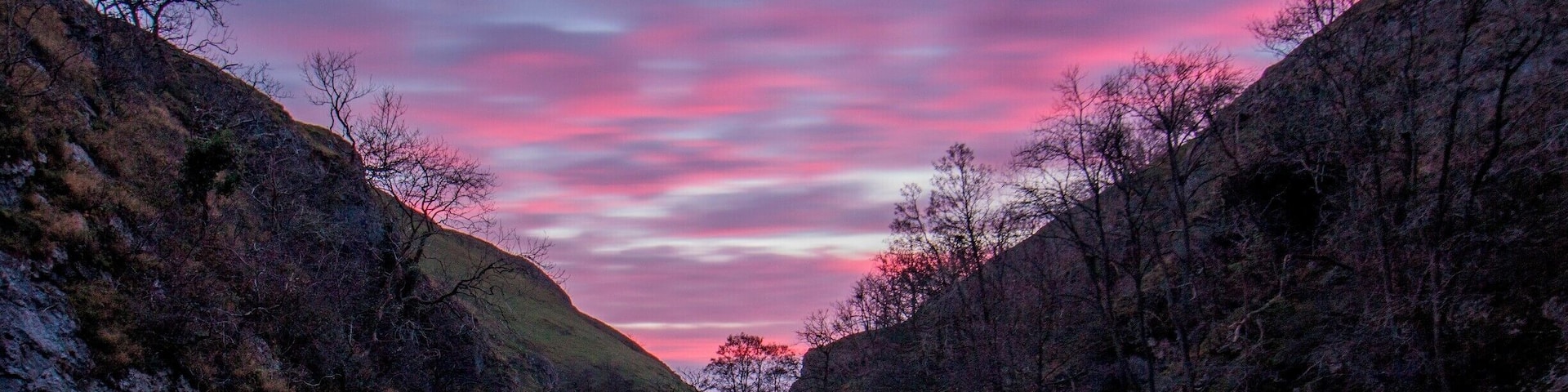 Sunset at the stepping stones, Dovedale, The Peak District, nr Ashbourne, Derbyshire, England.
After the crowds have gone home.