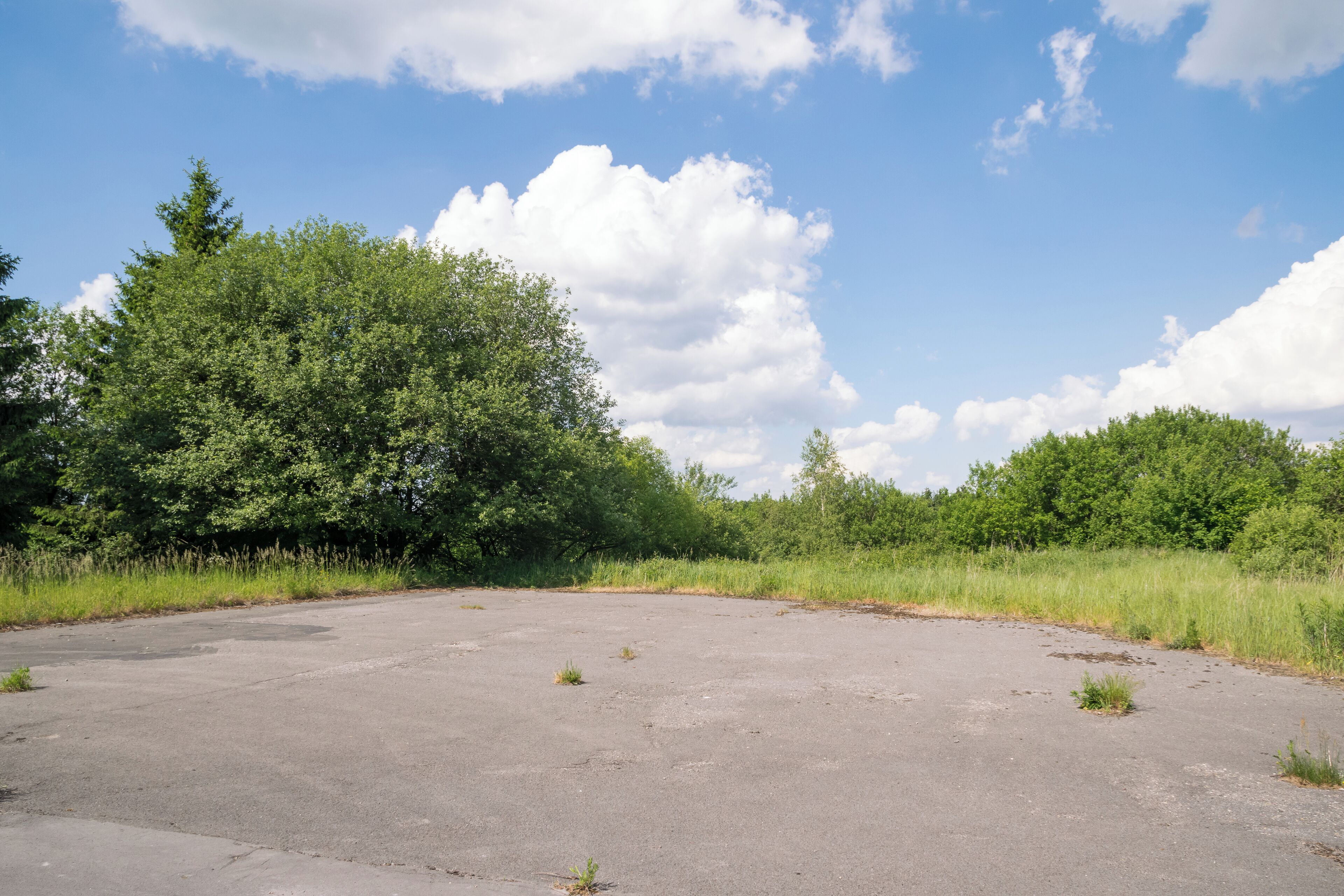 ehemalige belgische FlaRak-Stellung Hausheide im Grenzgebiet Altenbeken/Bad Driburg
