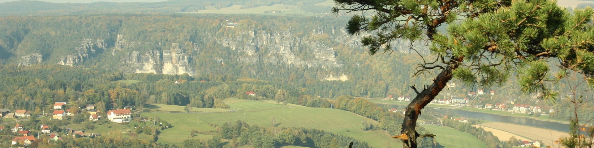 Wanderung Sächsische Schweiz Lilienstein Hochplatau