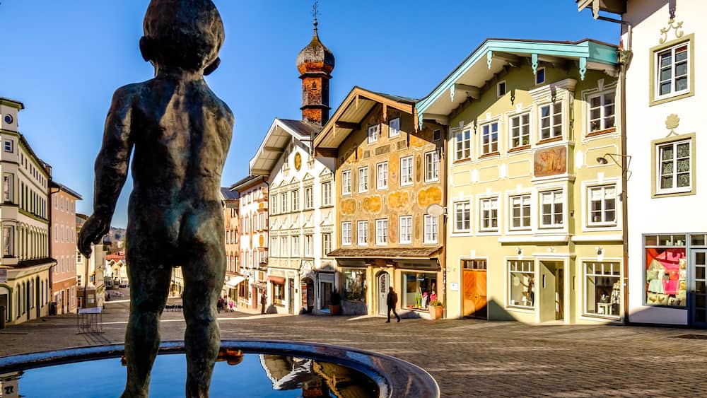 old town of bad toelz - bavaria