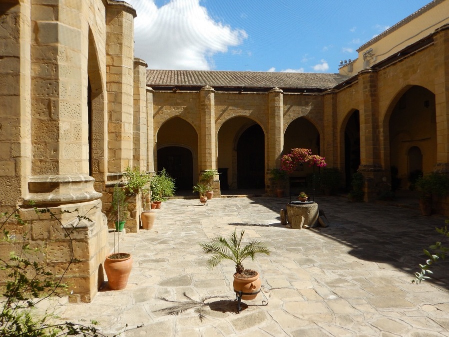 Spanish courtyard, Baeza, Spain