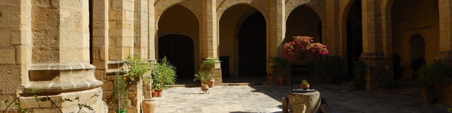 Spanish courtyard, Baeza, Spain