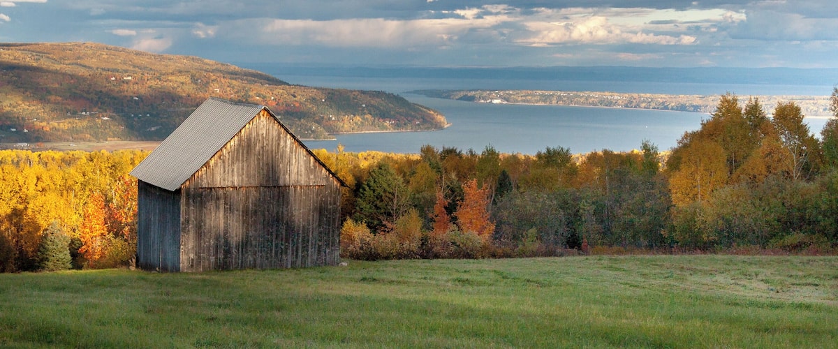 Beautiful landscape all year round.