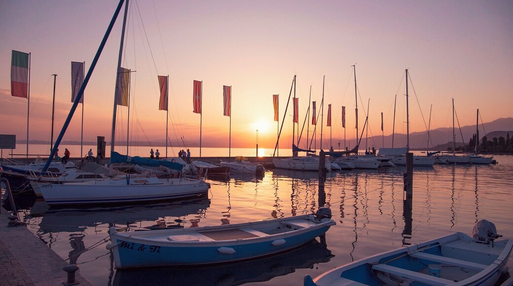 Sunset @ Port of Bardolino.