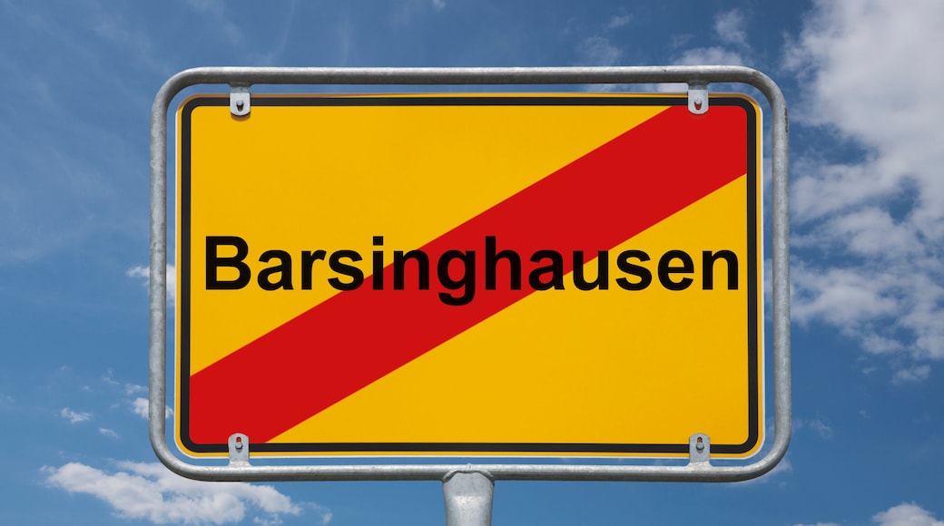 Ortstafel Barsinghausen
