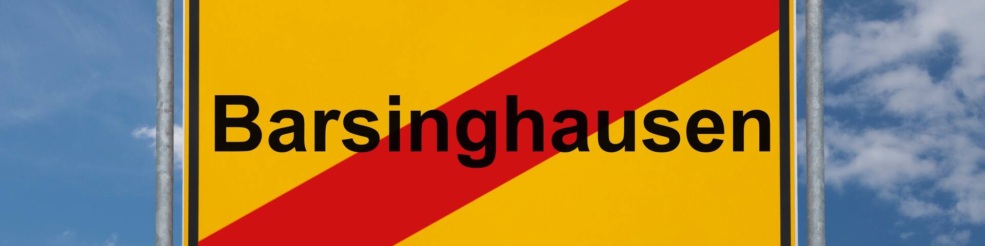 Ortstafel Barsinghausen