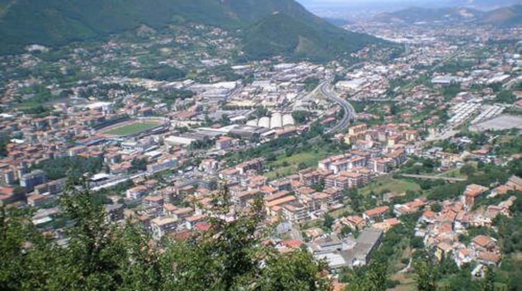 panorama dal castello di Cava Dei Tirreni (foto di Peppe Pepe)