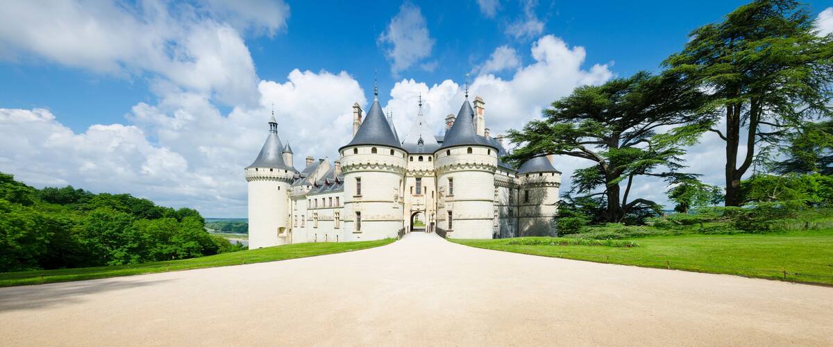 Chateau de Chaumont-sur-Loire, France.