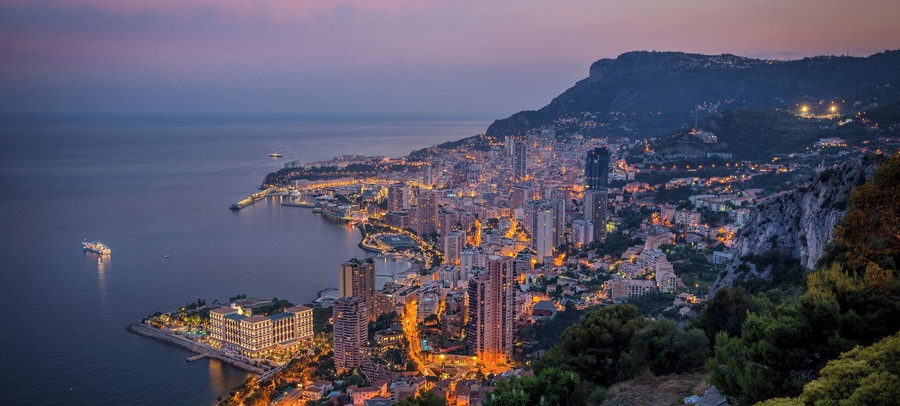 Great view over Monaco