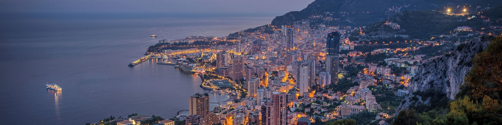 Great view over Monaco