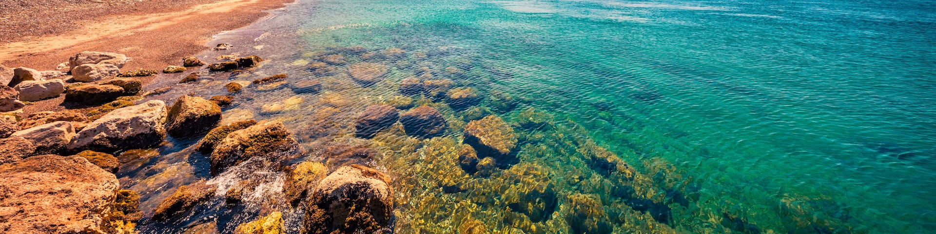 Panoramic morning view of Gulf of Corinth, Greece, Europe. Splendid spring scene of Rion-Antirion Bridge and ferryboat. Traveling concept background.