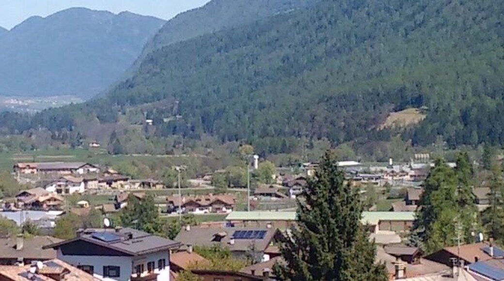 Panorama della Val di Sole da Dimaro.