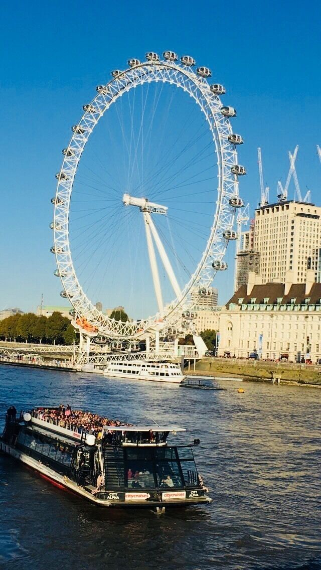 London Eye view from London Bridge