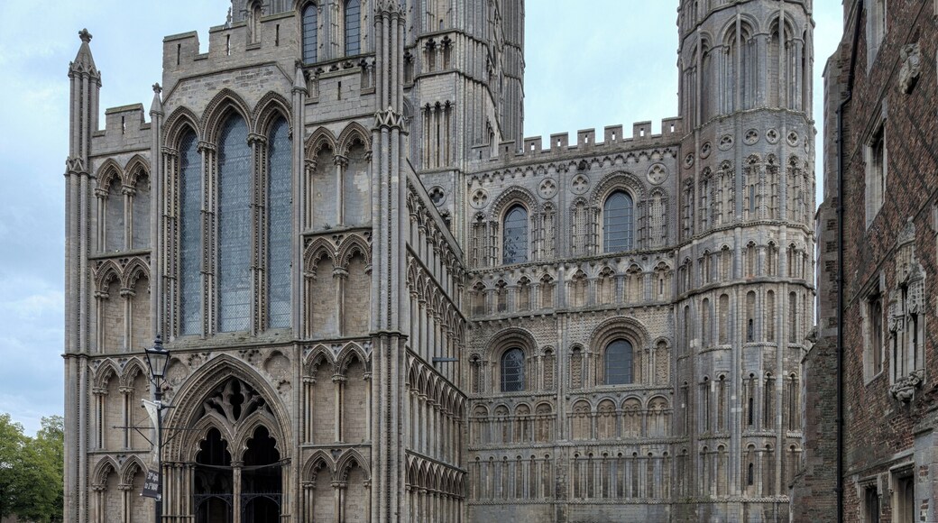 Here is an hdr photograph taken of Ely Cathedral. Located in Ely, Cambridgeshire, England, UK.