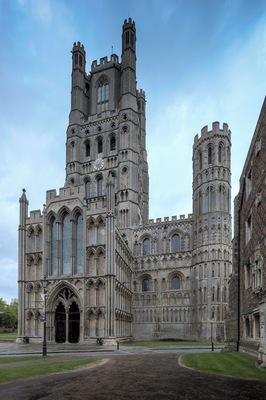 Here is an hdr photograph taken of Ely Cathedral. Located in Ely, Cambridgeshire, England, UK.