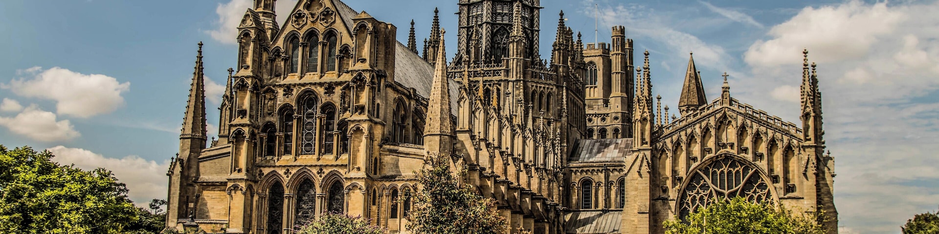 A day out in Ely on a very hot day, inside the Cathedral was not that cool either.
