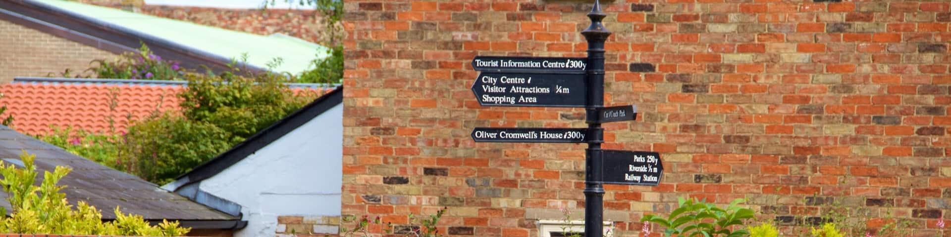 Ely which includes signage