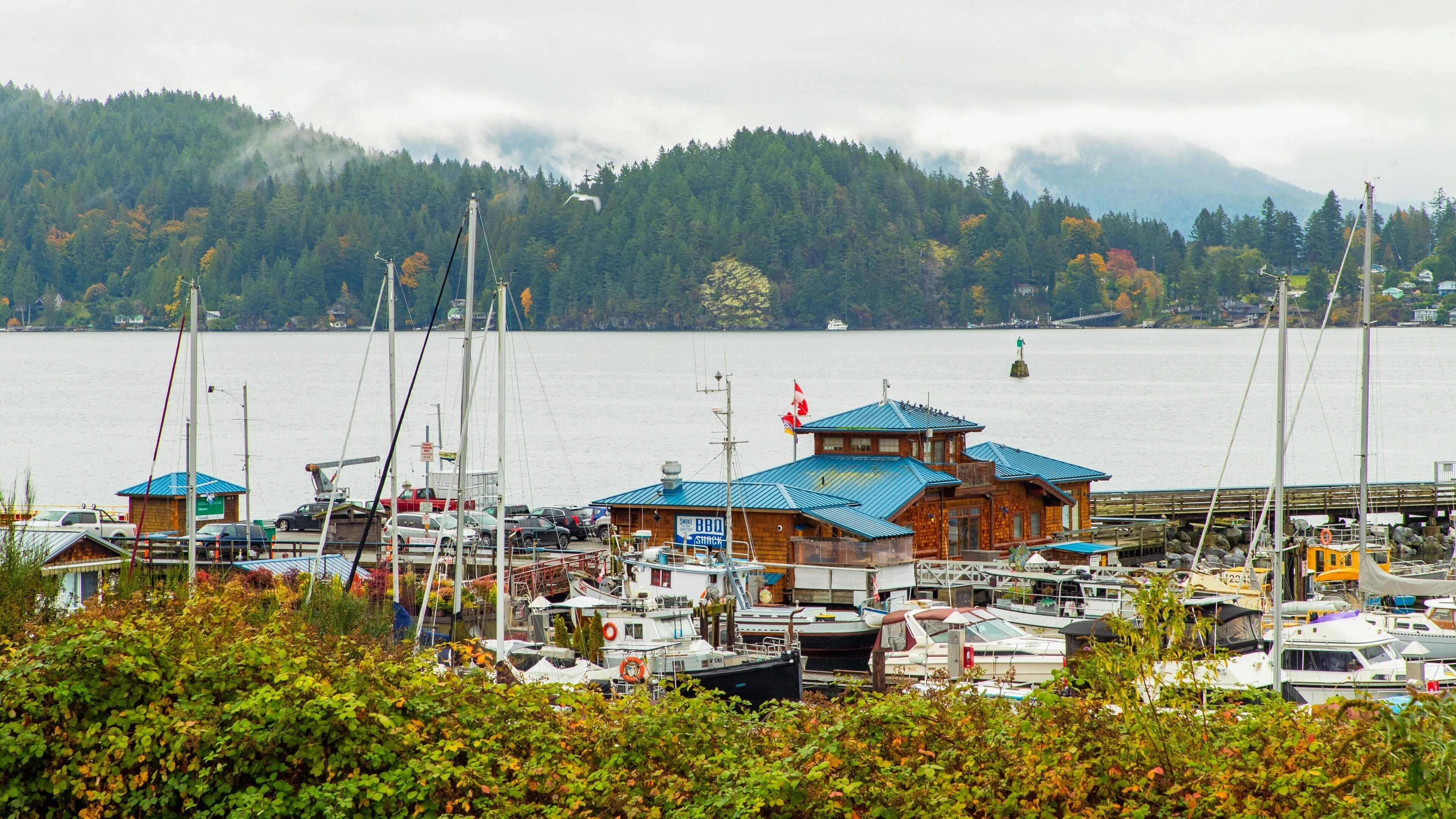 Gibsons which includes a marina