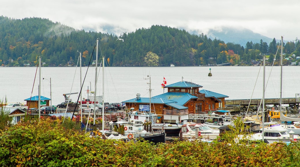 Gibsons which includes a marina