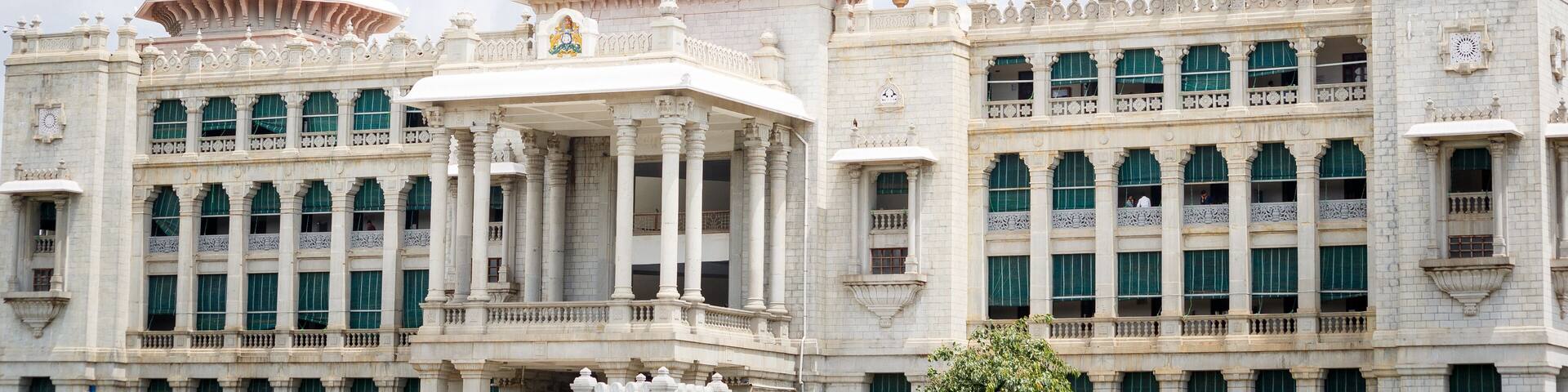 Vikasa Soudha in Bangalore, India