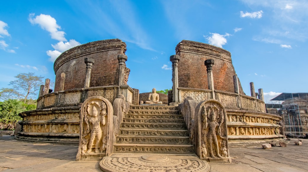 Polonnaruwa Ancient Vatadage That Is An Ancient Structure Built For Hold The Tooth Relic Of The Buddha . Polonnaruwa Is The second most ancient of Sri Lankas kingdoms