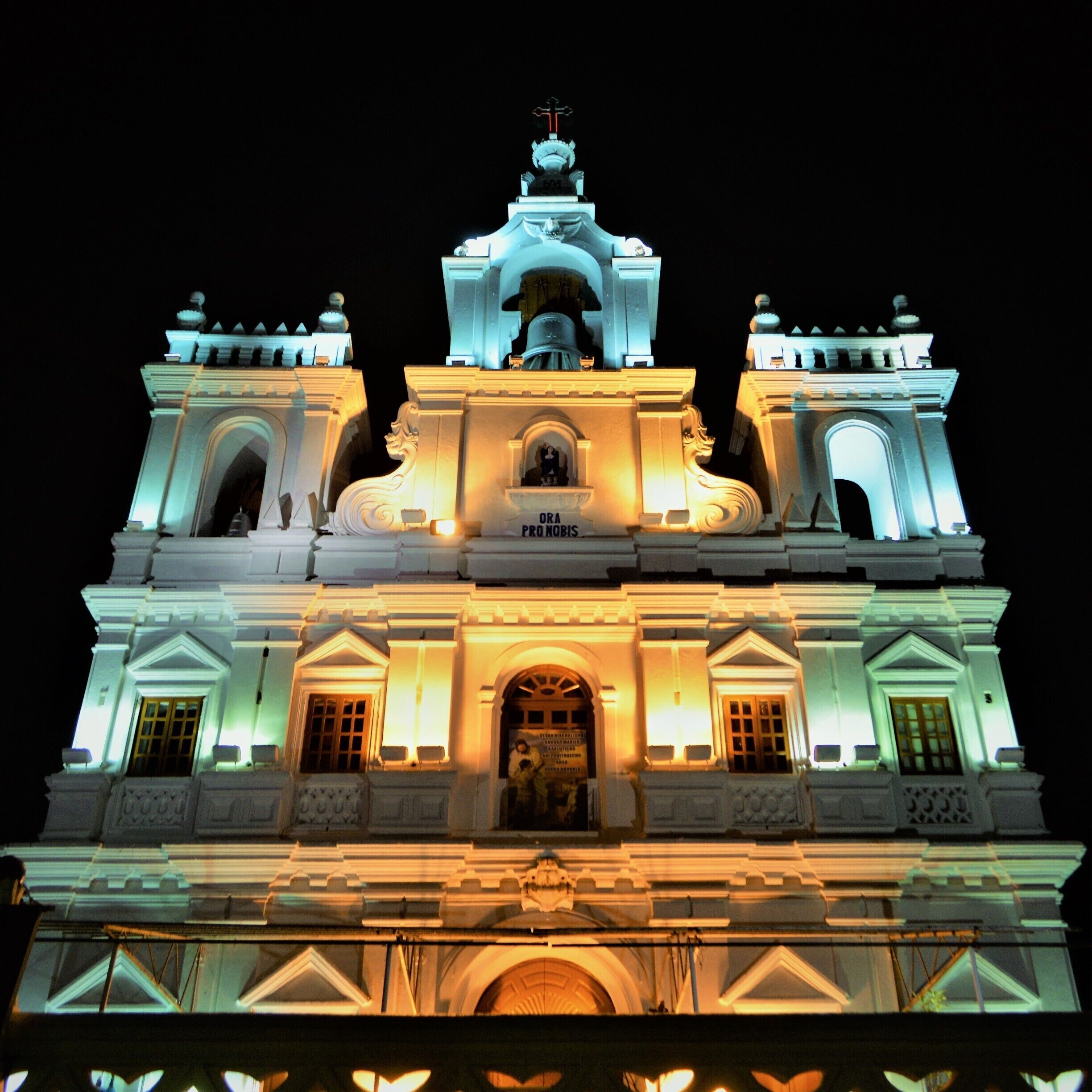 Our Lady of the Immaculate Conception Church, Panjim, Goa.
One of the famous landmark churches in Panjim, featured in many of the recent bollywood movies shot in Goa.