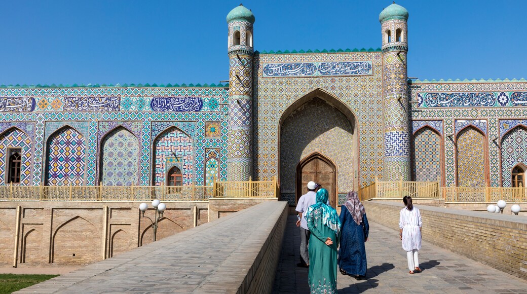 The Khudayar Khan Palace is the most popular landmarks of Fergana Valley. Kokand, Uzbekistan.