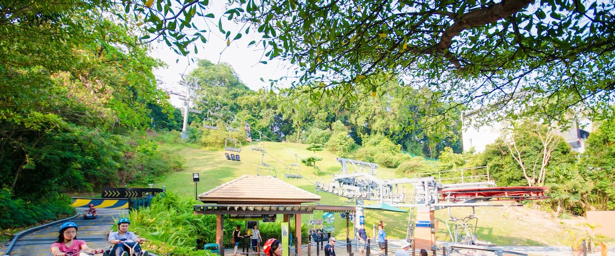 Skyline Luge Sentosa, singapore, spot