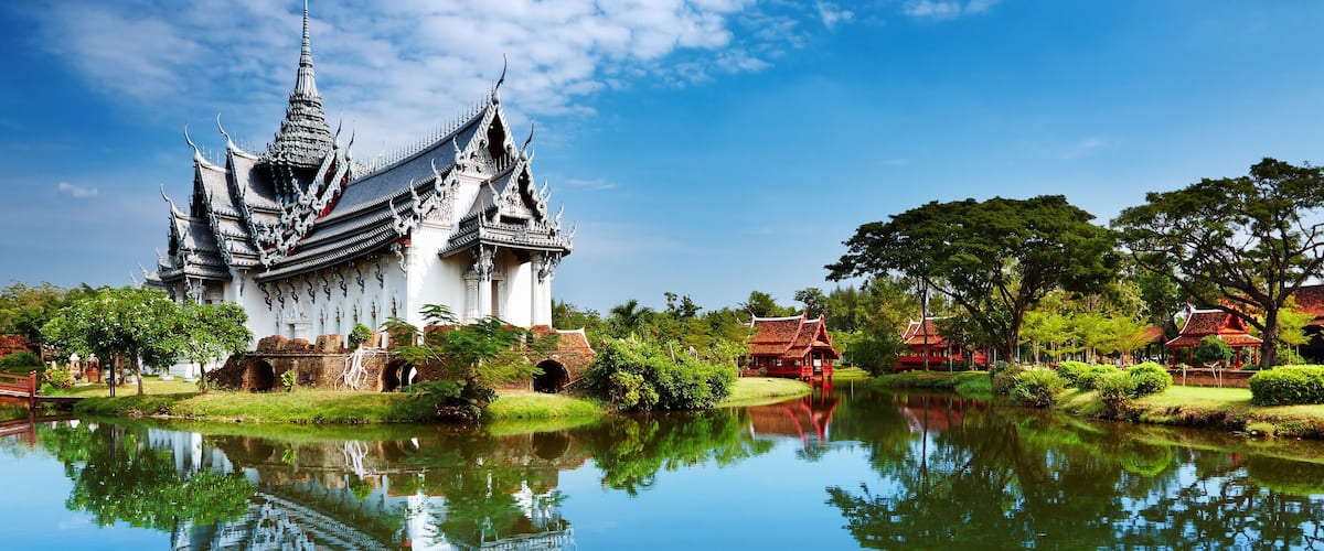 Sanphet Prasat Palace, Ancient City, Bangkok, Thailand