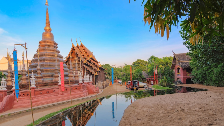 Phan Tao Temple, Chiangmai, Thailand..