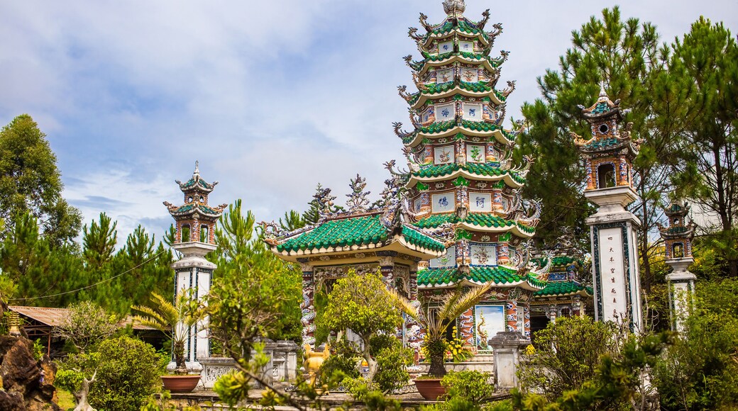 Linh Son Pagoda in Da Lat, Vietnam