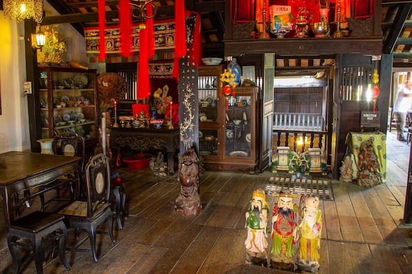 Phung Hung Old House which includes interior views and heritage elements