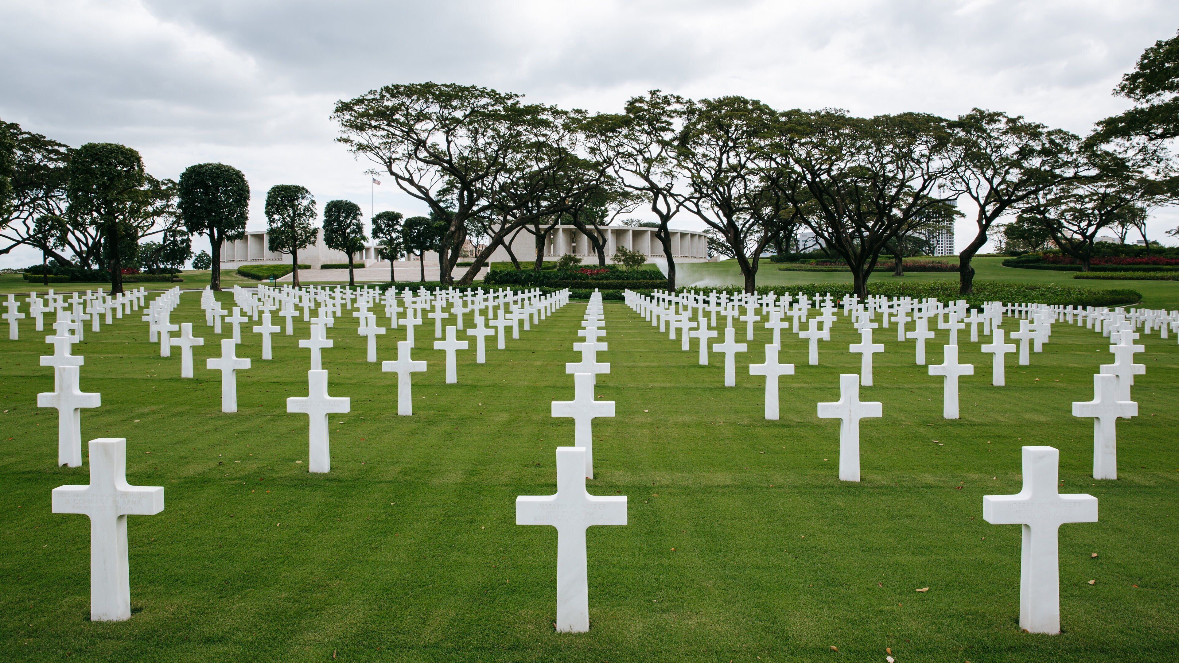 American Memorial Cemetery which includes a cemetery