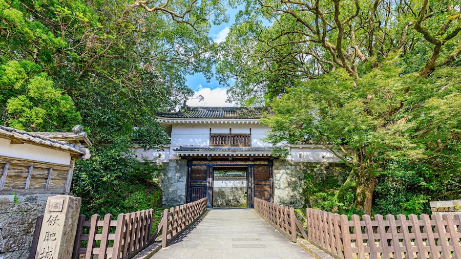 秋の飫肥城跡 宮崎県日南市 Obi Castle Ruins in Autumn. Miyazaki prefecture. Nichinan city.