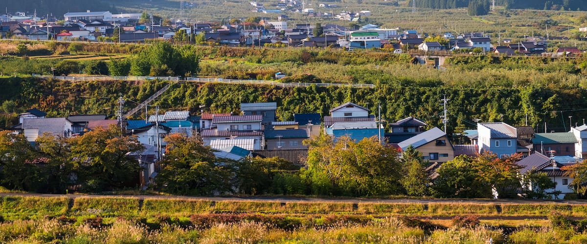 Yamanouchi village view in morning. Yudanaka, Nagano province, Japan., Shutterstock ID 507731146, SF SSA Case with Manager Approval: Case 07151371, Job: Prepay credit, Client/Licensee: , Other: