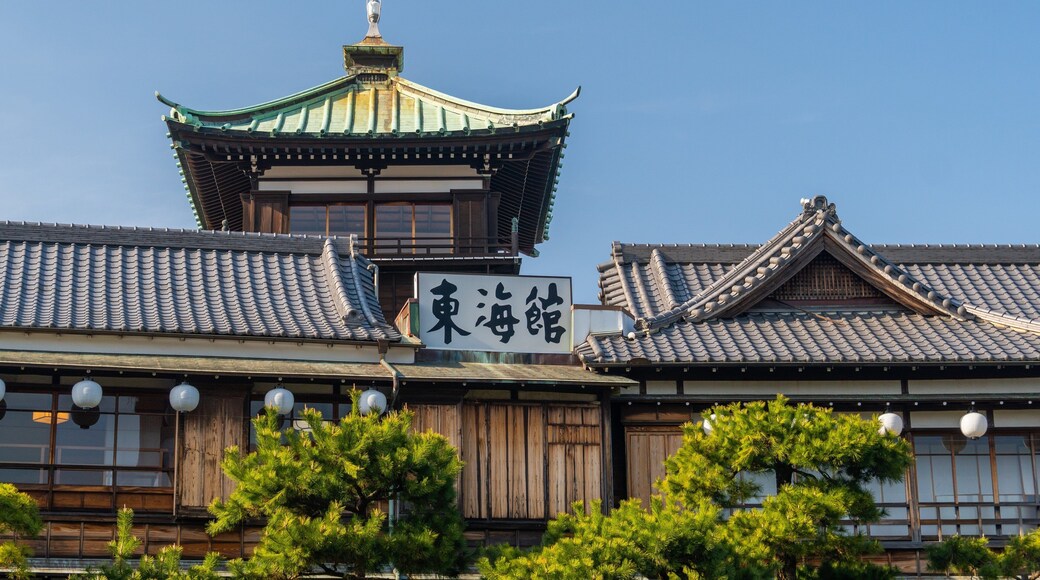 Tōkaikan which includes heritage elements and signage