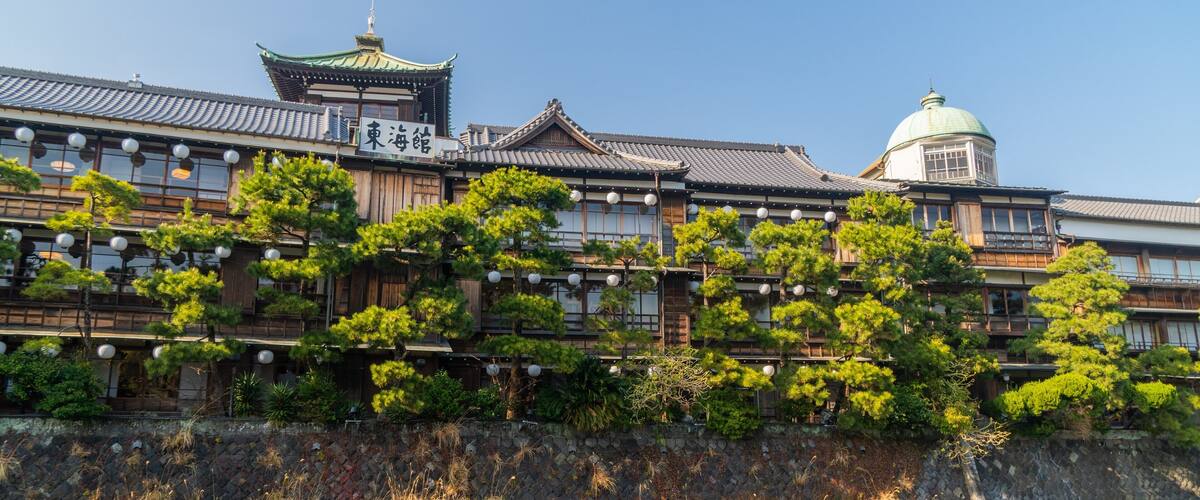 Tōkaikan which includes a river or creek