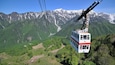 Shinhotaka Ropeway which includes a gondola, tranquil scenes and landscape views