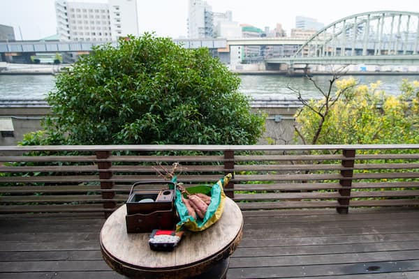 Lucite Gallery featuring a river or creek and a city