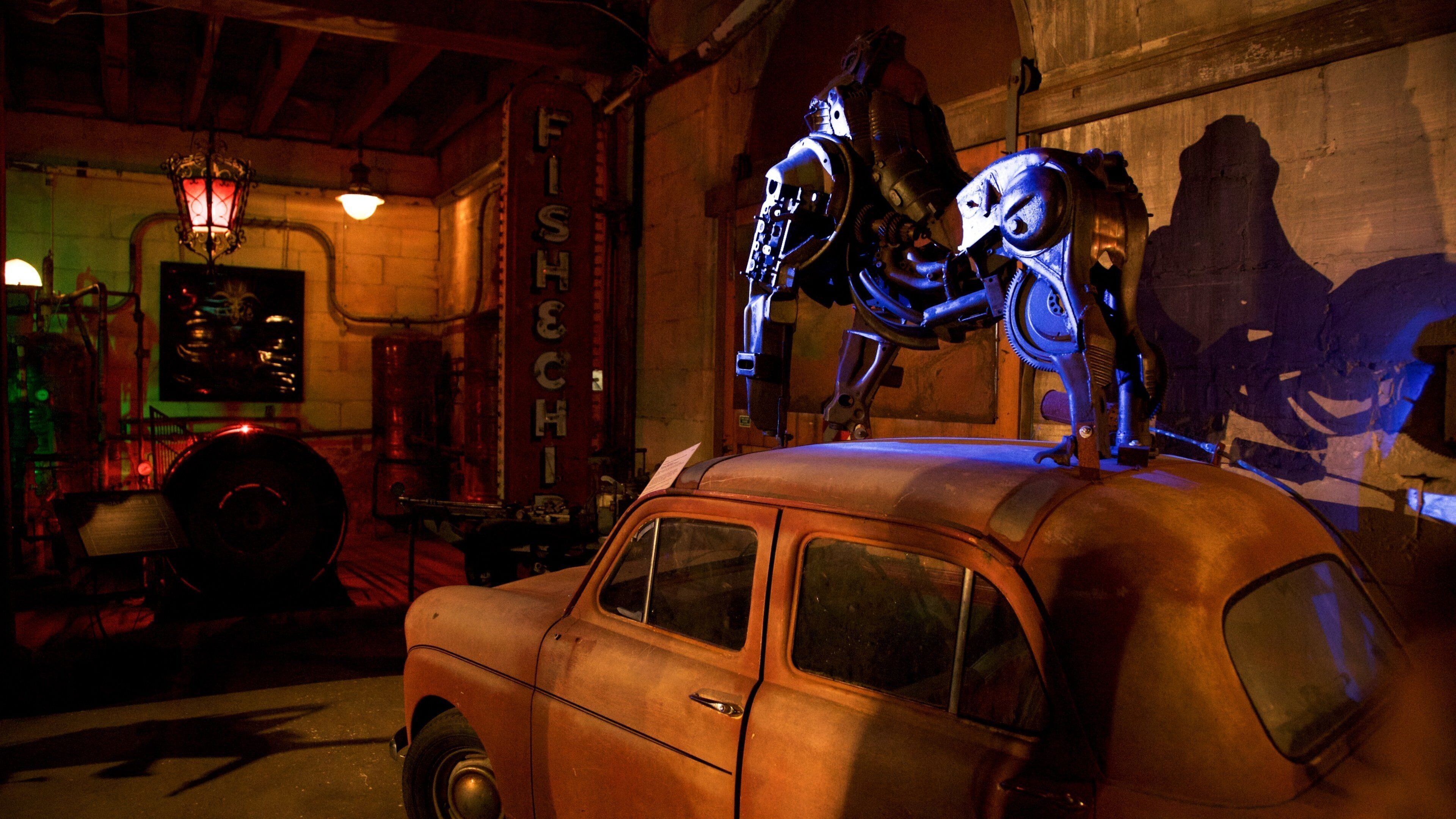 Oamaru featuring art and interior views