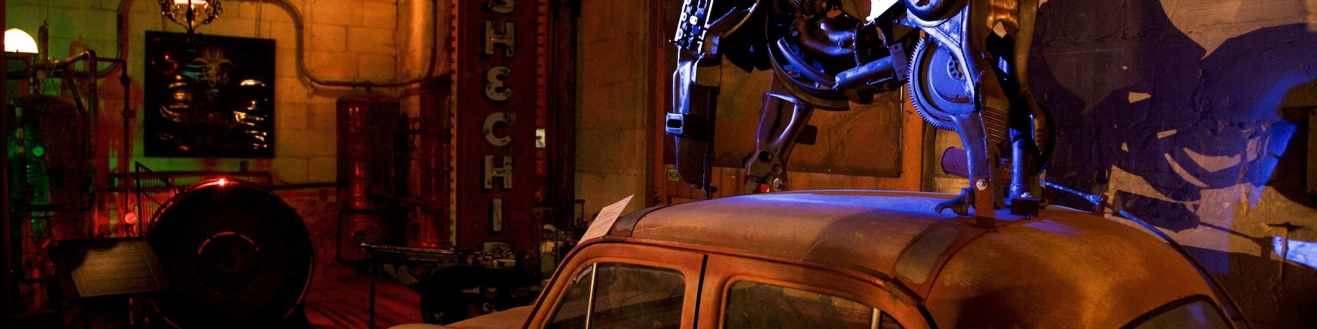 Oamaru showing art and interior views