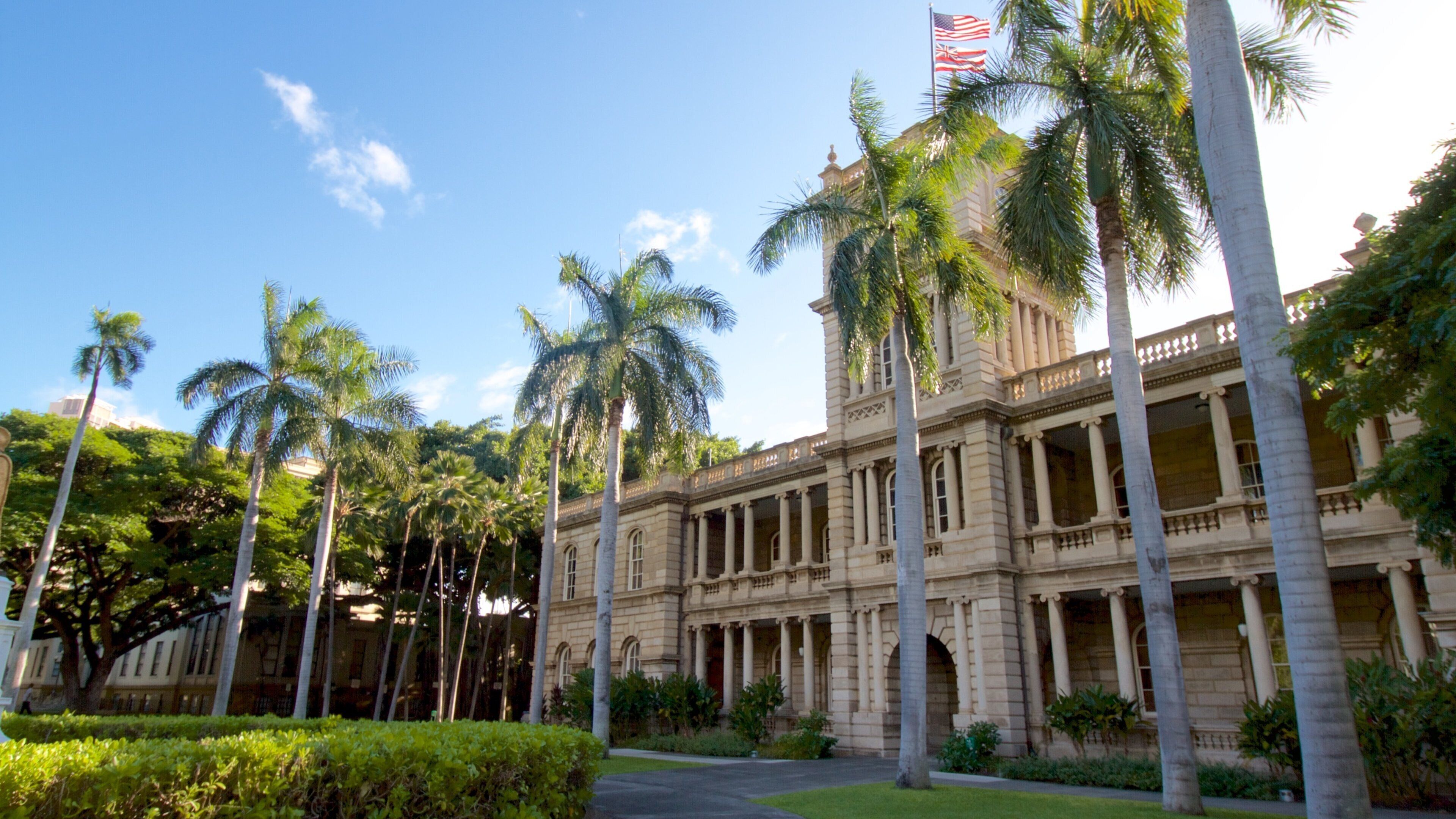 Honolulu showing heritage architecture